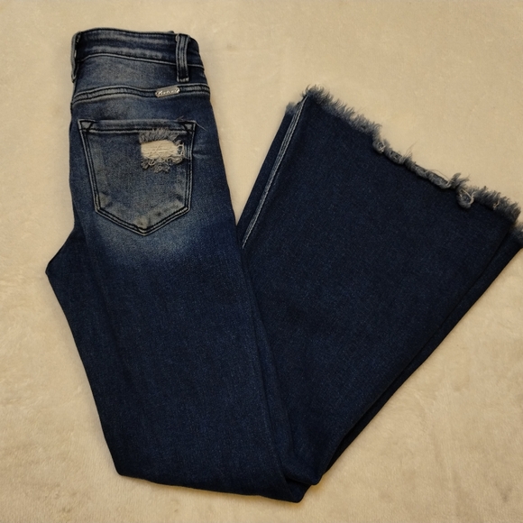 KanCan high rise flare jeans size 24 - Picture 12 of 13